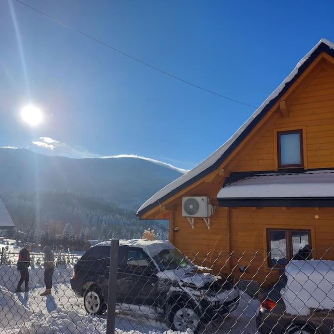 Panorama Sucha Gora ,Lesny Domek Skawica  Kültér fotó
